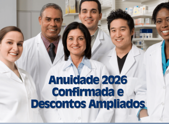Congelada: anuidade não será reajustada em 2026